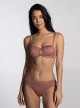 Haut de maillot de bain bandeau - Sparkles Rose - Cyell