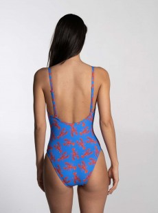 Maillot une pièce bustier - Oh my Lobster - Cyell 