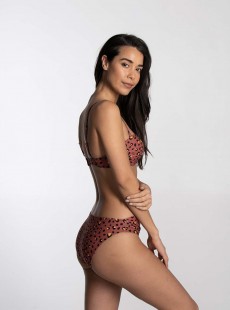 Haut de maillot de bain bandeau - Wild at Heart - Cyell