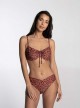 Haut de maillot de bain balconnet - Wild at Heart - Cyell