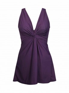 Robe de bain gainante Marais VIolet - Must haves - "W" - Miraclesuit Swimwear