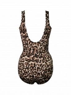 Maillot de bain gainant Revele Leopard - Belle Gattino - "M" - Miraclesuit Swimwear