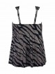 Dazzle Tankini Noir et Argenté - Angelfish - " M " - Miraclesuit Swimwear
