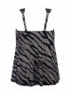 Dazzle Tankini Noir et Argenté - Angelfish - " W " - Miraclesuit Swimwear