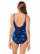 Maillot de bain gainant Oceanus Imprimés Bleu - Nuage Bleu - "W" - Miraclesuit swimwear