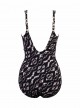 Maillot de bain gainant Sanibel Imprimés à motifs Noir et Blanc - Labyrinth - "FC" - Miraclesuit swi