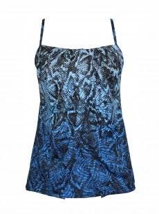 Tankini Jubilee Bleu - Boa Blues - "M" - Miraclesuit Swimwear