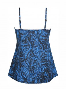 Tankini Jubilee Bleu - Boa Blues - "M" - Miraclesuit Swimwear