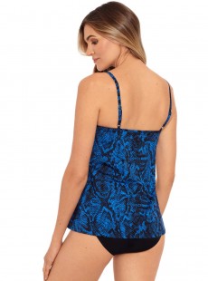Tankini Jubilee Bleu - Boa Blues - "M" - Miraclesuit Swimwear