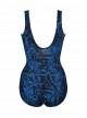 Maillot de bain une pièce It's A Wrap Bleu - Boa Blues - "M" - Miraclesuit Swimwear