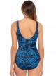 Maillot de bain une pièce It's A Wrap Bleu - Boa Blues - "M" - Miraclesuit Swimwear