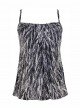 Tankini Jubilee Gris -  Chevron Python - "M" - Miraclesuit Swimwear