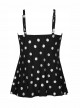 Tankini Love Knot Noir -  Pizzelles - "W" - Miraclesuit Swimwear