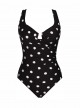 Maillot de bain une pièce Escape Noir -  Pizzelles - "M" - Miraclesuit Swimwear