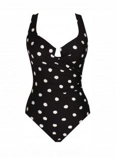 Maillot de bain une pièce Escape Noir -  Pizzelles - "M" - Miraclesuit Swimwear
