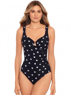 Maillot de bain une pièce Escape Noir -  Pizzelles - "M" - Miraclesuit Swimwear
