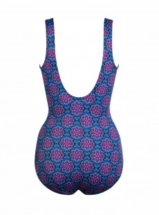 Maillot de bain une pièce Criss Cross Escape Bleu -  Danube Bleu - "M" - Miraclesuit Swimwear