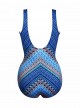 Maillot de bain une pièce Criss Cross Escape Multicolor -  Casablanca - "M" - Miraclesuit Swimwear