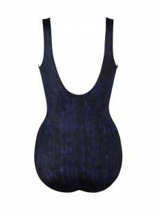 Maillot de bain une pièce Criss Cross Escape Bleu -  Akasha - "M" - Miraclesuit Swimwear