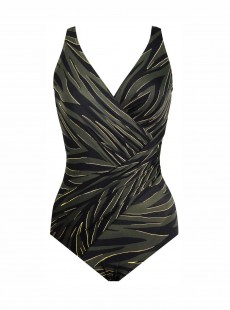 Maillot de bain une pièce Oceanus Kaki - Seabra - "W" - Miraclesuit Swimwear