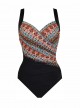 Maillot de bain une pièce Sanibel Multicolor - Nefertiti - "M" - Miraclesuit Swimwear