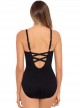 Maillot de bain une pièce Temptation Noir et Blanc - Warp Speed - "M" - Miraclesuit Swimwear