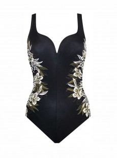 Maillot de bain une pièce Temptress Noir - Moondancer - "M" - Miraclesuit Swimwear