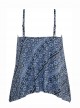 Tankini Peephole Bleu - Paillette - "M" - Miraclesuit Swimwear