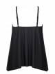 Tankini Peephole Noir - Poppy - "M" - Miraclesuit Swimwear