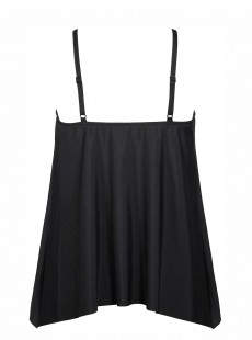 Tankini Peephole Noir - Poppy - "M" - Miraclesuit Swimwear