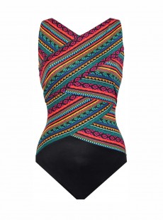 Maillot de bain une pièce Brio Multicolore - Raya De Sol - "M" - Miraclesuit Swimwear