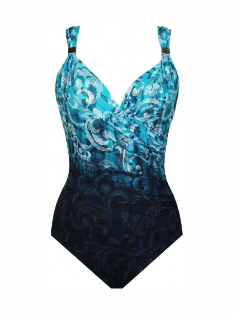 Maillot de bain une pièce Siren Bleu - Royals - "M" - Miraclesuit Swimwear