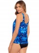 Tankini Ursula Bleu - Cloud Leopard - "M" - Miraclesuit Swimwear