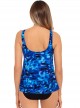 Tankini Ursula Bleu - Cloud Leopard - "M" - Miraclesuit Swimwear