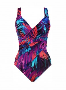 Maillot de bain une pièce Revele Multicolor - Caliente Tropica - "M" - Miraclesuit Swimwear