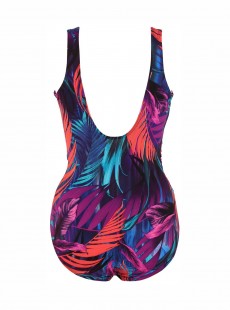 Maillot de bain une pièce Revele Multicolor - Caliente Tropica - "M" - Miraclesuit Swimwear