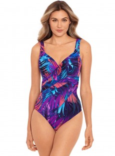 Maillot de bain une pièce Revele Multicolor - Caliente Tropica - "M" - Miraclesuit Swimwear