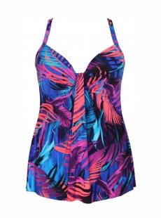 Tankini Marina Multicolor - Caliente Tropica - "M" - Miraclesuit Swimwear