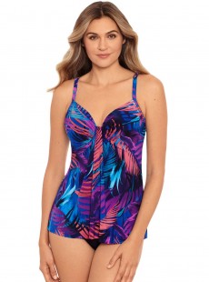 Tankini Marina Multicolor - Caliente Tropica - "M" - Miraclesuit Swimwear
