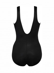 Maillot de bain une pièce Circe Noir - Lux Lynx - "M" - Miraclesuit Swimwear