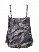 Tankini Mirage Noir - Lux Lynx - "M" - Miraclesuit Swimwear