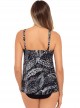 Tankini Mirage Noir - Lux Lynx - "M" - Miraclesuit Swimwear
