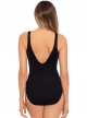 Maillot de bain une pièce Charmer Noir - Lux Lynx - "M" - Miraclesuit Swimwear