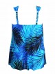 Tankini Dazzle Bleu - Shadowcat - "W" - Miraclesuit Swimwear