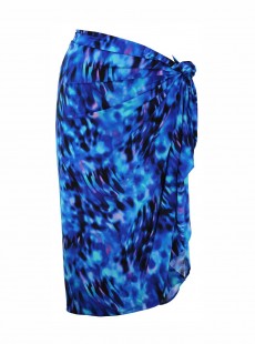 Pareo Bleu - Cloud Leopard - "M" - Miraclesuit Swimwear