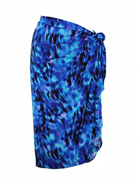 Pareo Bleu - Cloud Leopard - "M" - Miraclesuit Swimwear