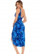 Pareo Bleu - Cloud Leopard - "M" - Miraclesuit Swimwear