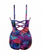 Maillot de bain une pièce Bonita Multicolor - Caliente Tropica - "M" - Miraclesuit Swimwear