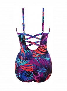 Maillot de bain une pièce Bonita Multicolor - Caliente Tropica - "M" - Miraclesuit Swimwear
