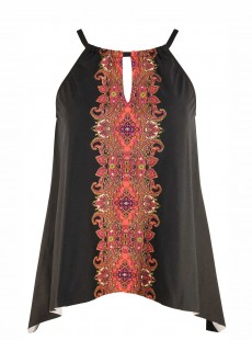 Tankini Peephole Multicolore - Kashmir - "M" - Miraclesuit Swimwear